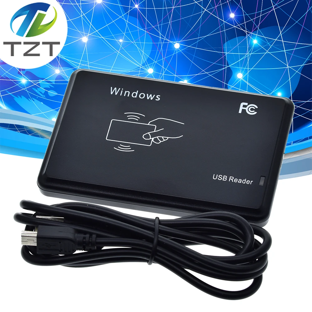 RFID считыватель USB Порты и разъёмы EM4100 TK4100 125khz ID Бесконтактный чувствительность