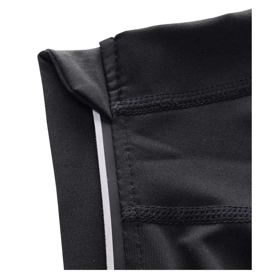 Мужская одежда для спортзала зимнее термобелье фитнес сухая футболка спортивные шорты Толстовка мужские Леггинсы 4 шт. Юнион костюм черный