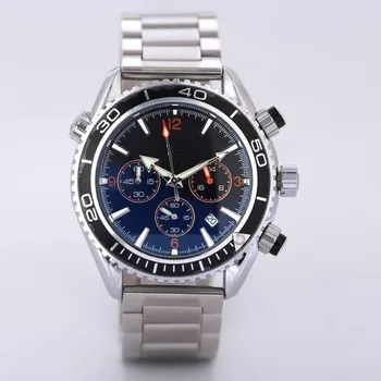 

Hot Mans Black luxury digite S watch Rlo dz Auto Date Week Display Luminous Diver Watches Stainless Steel Wrist man Male Clock