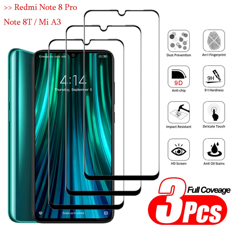 Защитное стекло закаленное для Xiaomi Mi Redmi Note 7 8 9 9T 9s 10 T Lite Pro Se A3 MIX 3 X3 шт. | Мобильные