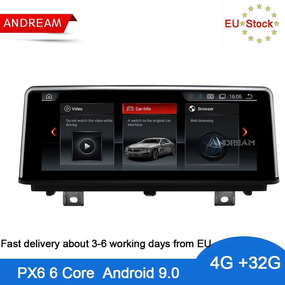 Clearance Andream PX6 Android 6 core Car Multimedia Player For BMW Series 1/2 F20 F21 Bluetooth GPS Navigation Wifi Head Unit 0