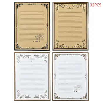 

32pcs/pack Retro Writing Letter Stationery Romantic Creative Chinese Style Lace Letterhead Note Paper