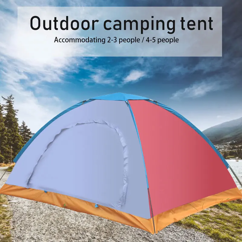 Pyramid Tent Durable Multicolor Oxford Cloth for 2-5 People Hiking Bedding Hanging Bed Camping Tent Mosquito Net Hunting Travel