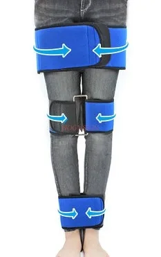 3pcs Adult leg correction belt O-leg X-leg leg loop leg aligner child X-shaped leg-shaped leggings belt