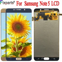 TFT For Samsung Galaxy NOTE 5 N920 N920F LCD Display Touch Screen Digitizer Assembly Note5 Replace 5.7" For SAMSUNG NOTE 5 LCD