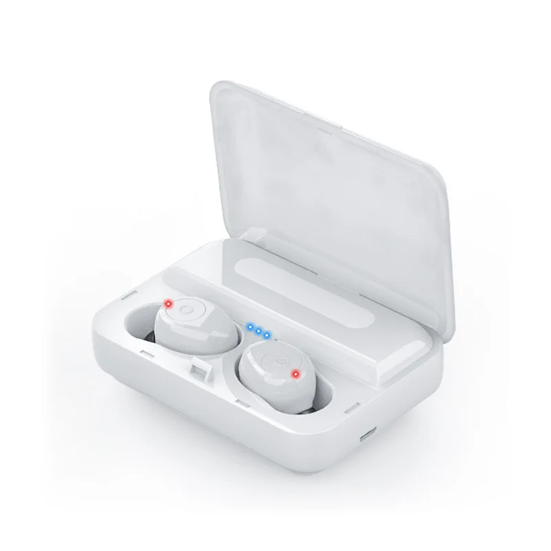 TWS Wireless headphone HiFi Bluetooth Earphones 3500mAh gaming Headsets with LED Display Waterproof Earbuds Charging Box pk i12