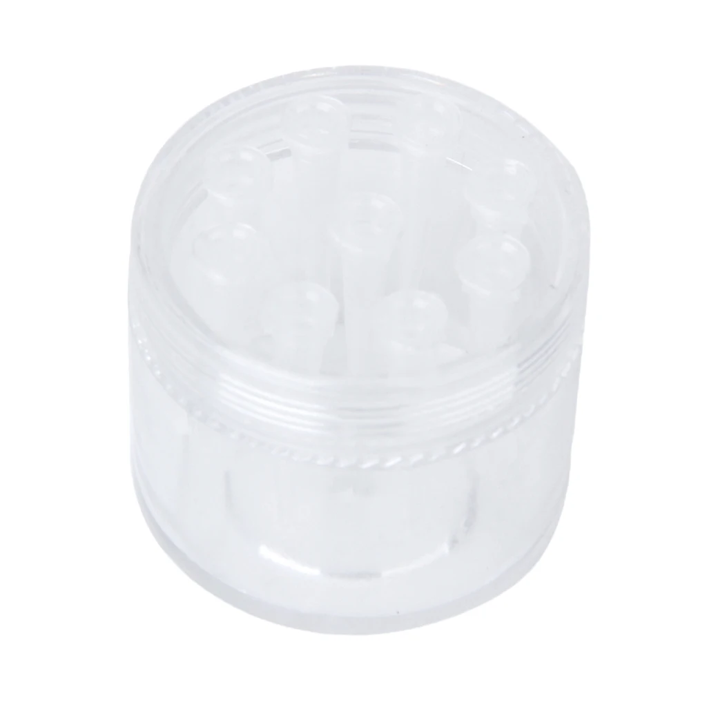 Round Shrimp Feeding Dish with 8 Holes Aquarium Tank Planaria Trap Catcher