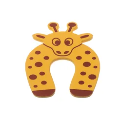 clown Baby Safety Locks Children Protection EVA C Shape Security Cabinet Locks Door Clip Kids Finger Safe Soft Foam Door Stopper