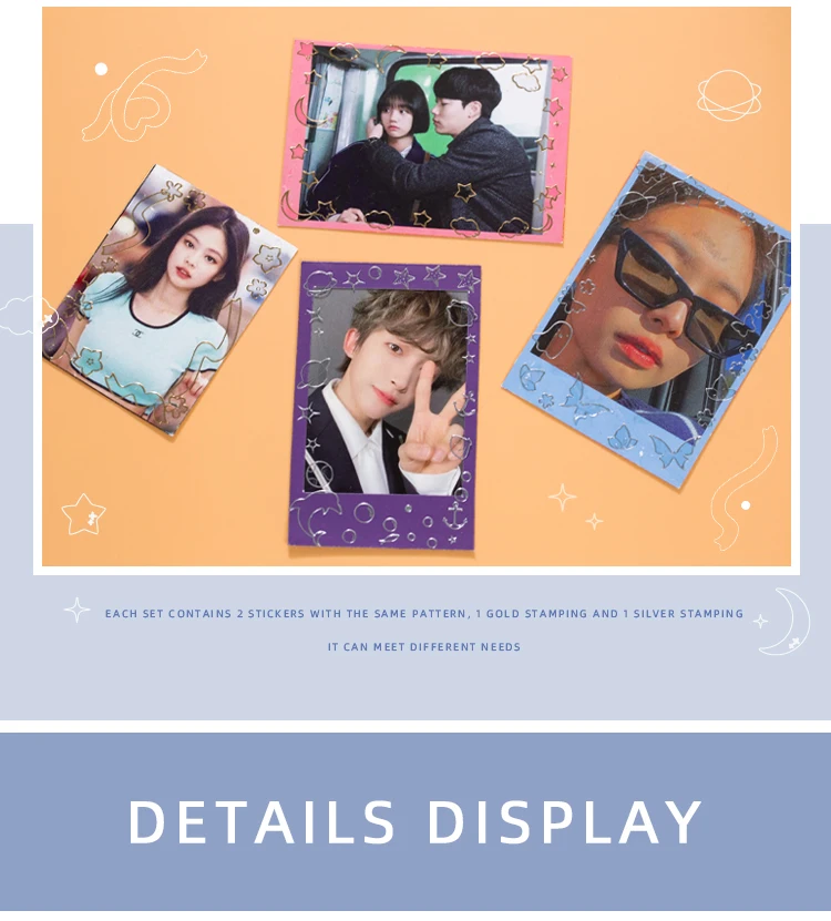 Mr Paper 8 Designs Ins Style Beidao Keepsake Series Bronzing Creative Handbook DIY Decorative Collage Material Sticker