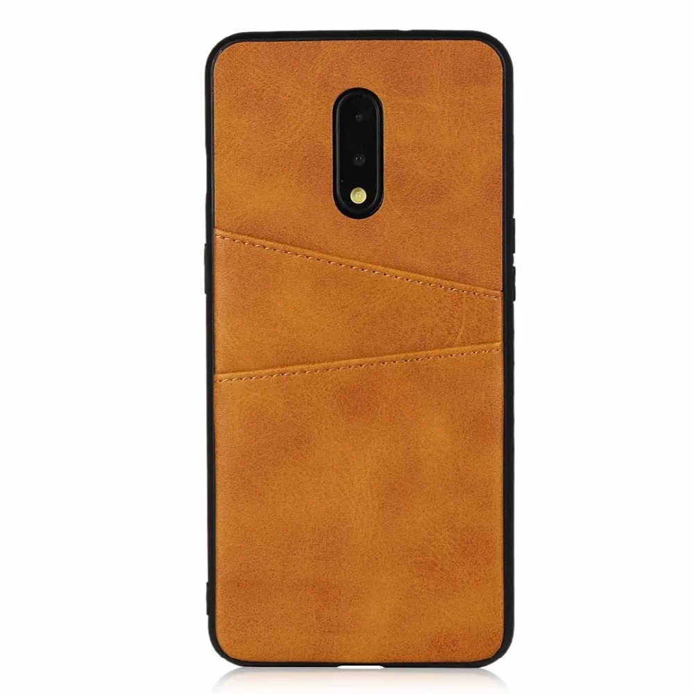 Роскошный винтажный кожаный чехол для Oneplus 7, чехол для телефона Oneplus 6T Oneplus5, слот для карт, PU кожаный чехол, 2 слота для карт, держатель
