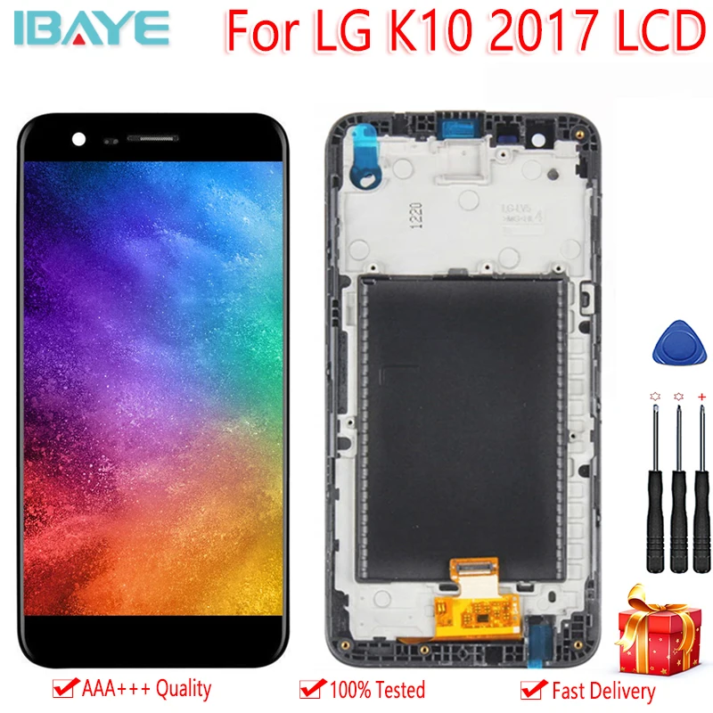 5 3 дюймов оригинальный для LG K10 2017 M250 M250N M250E ЖК-дисплей кодирующий преобразователь
