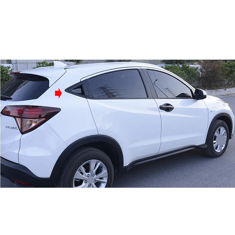Наклейка на заднюю дверную ручку Honda HR V HRV Vezel 2014 2015 2016 2017 C940|Хромирование| |