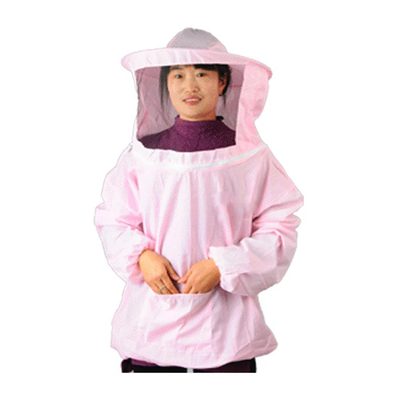 Beekeeper Suit Beekeeping Protective Suit Clothes Jacket Practical Protective Beekeeping Clothing Veil Dress With Hat Equip Suit