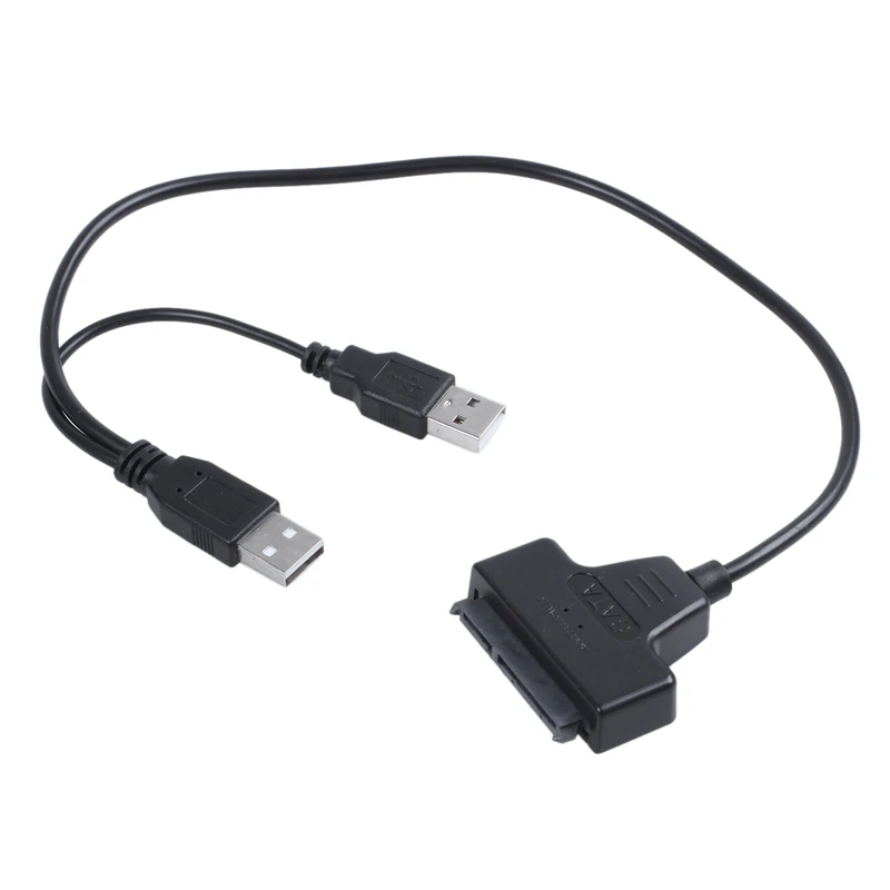 USB2.0 к SATA Кабель-адаптер 48 см для 2,5 дюймов внешний SSD HDD