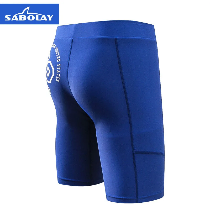 Мужской костюм для плавания SOBALAY профессиональный защита от помех шорты серфинга
