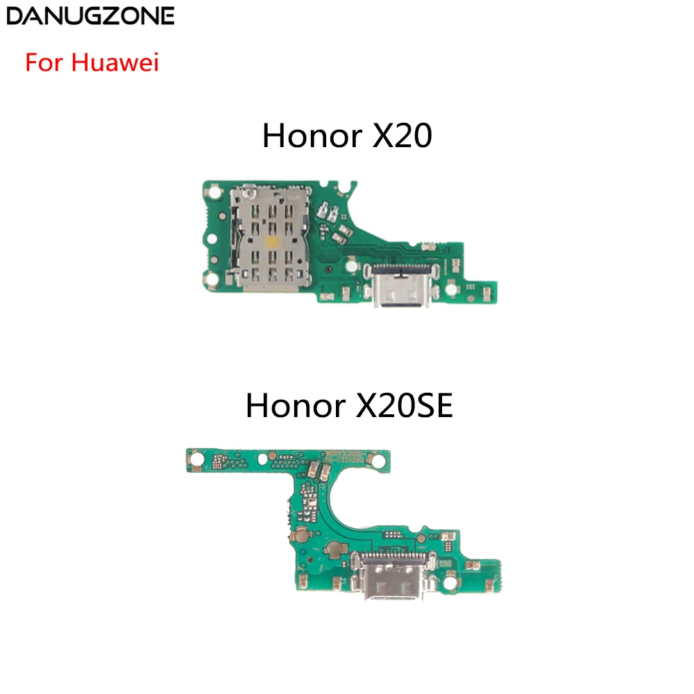 

USB Charging Dock Port Socket Jack Plug Connector Charge Board Flex Cable For Huawei Honor X20 X20SE CHL-AN00 5G