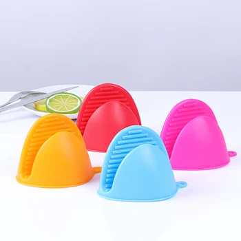 

1pc Household Bowl Oven Microwave Oven High Quality Kitchen Baking Silica Gel Heat Insulation Clip Anti Scalding Non Slip Glove