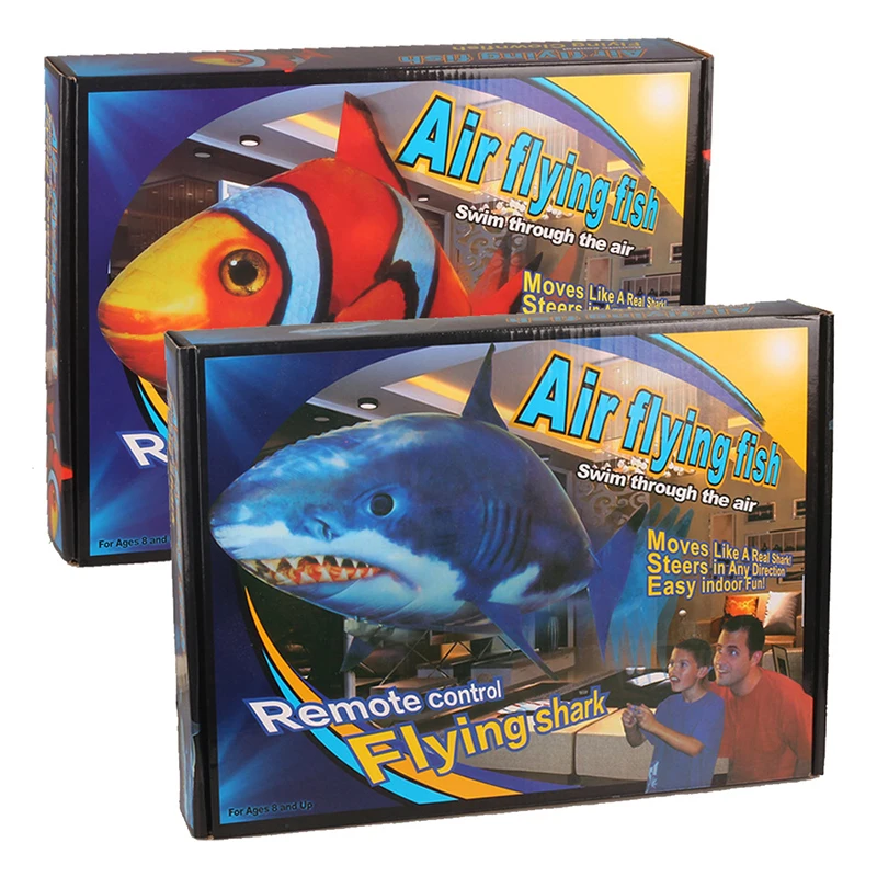 

Remote Control Flying Shark Rc Air Flying Fish Robot Infrared Air Swimming Balloons Shark Toy Kids Party Drop Ship