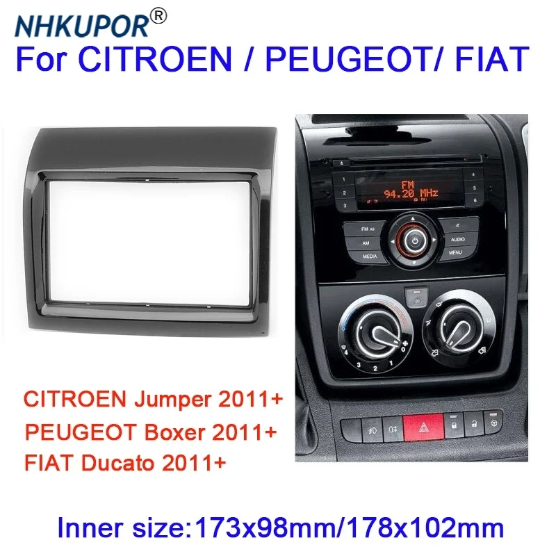 Автомобильный радиоприемник Fascia Для CITROEN Jumper/PEUGEOT Boxer/FIAT Ducato стерео панель