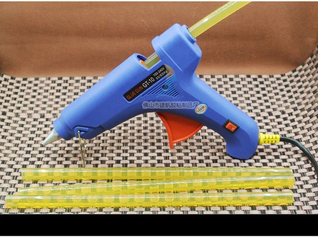 GT-10 11mm Stick High Temperature Heater Hot Melt Glue Gun AC100-240V 100W  for Bonding Jobs Woodworking Cardboard - AliExpress