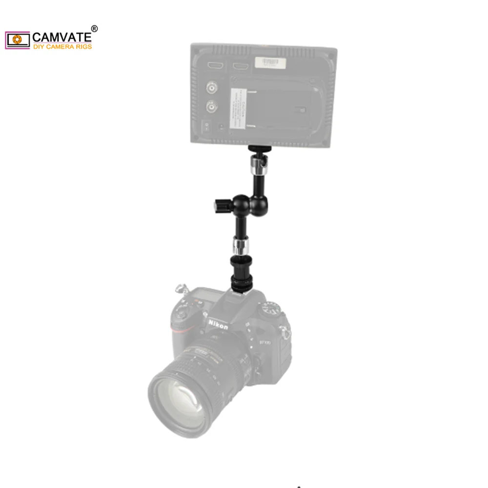 CAMVATE 7 &quotАртикуляционная Магия Кронштейн с 1/4&quot винтовым креплением для вспышки