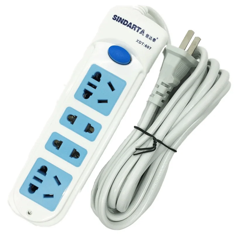 

New GB Multi-Bit Socket Safe Power Strip Multi-functional Stripline Switch Socket