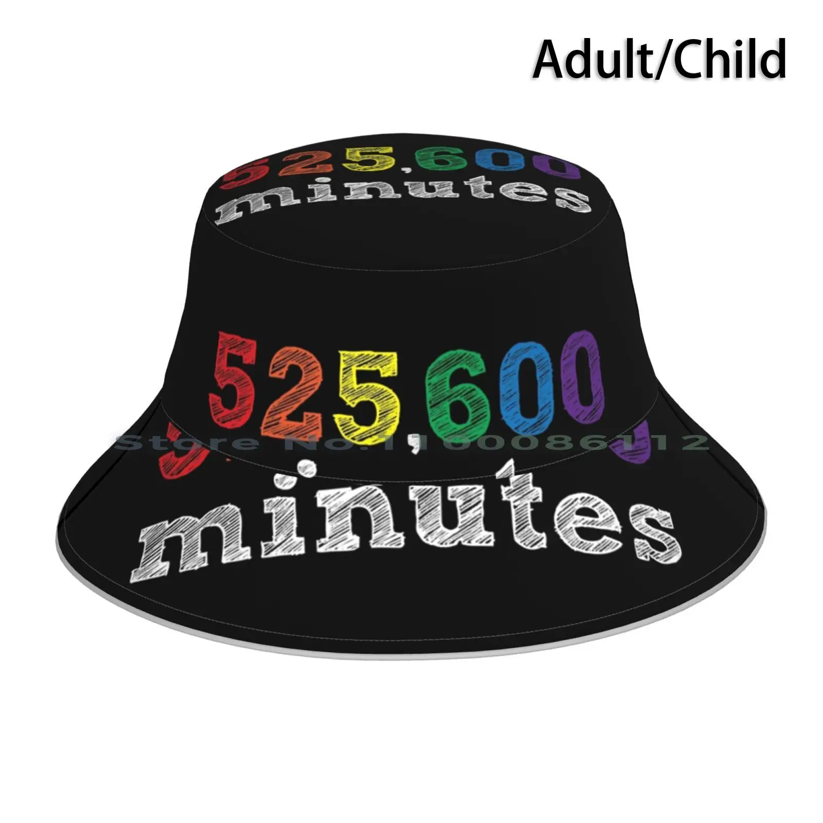 Rent-Rainbow 525 , 600 Minuti Cappello Da Pescatore Berretto Da Sole Broadway Island Theatre Theatre Musical Tony Award Rent Jonathan Larson Mark