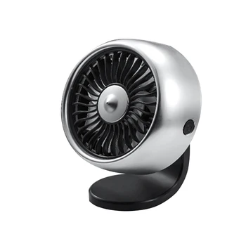 

Mute Car Fan Car Interior Accessories Car Cooling Accessories Three Wind Modes Car Cooling Device Dashboard Fan Colorful Light
