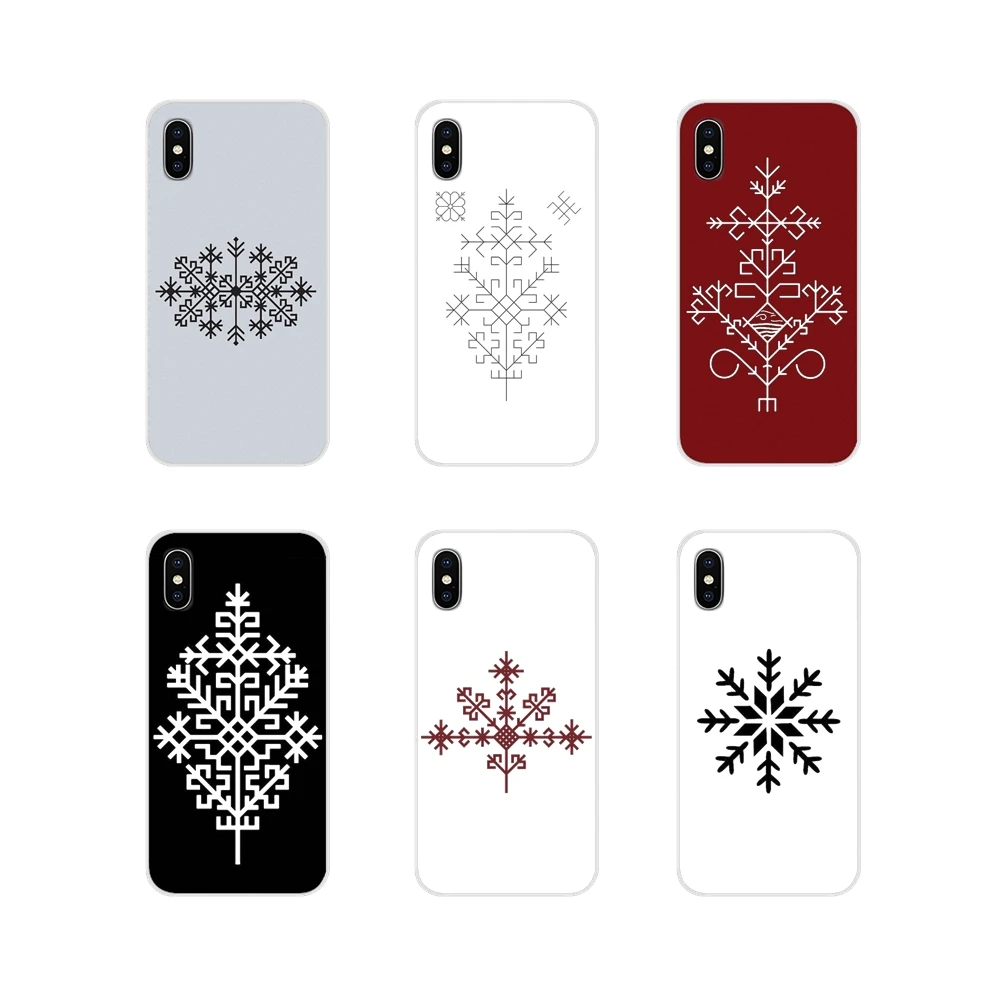 Латвийский этнический Sun Tree популярный для Samsung Galaxy S2 S3 S4 S5 Mini S6 S7 Edge S8 S9 S10E Lite Plus