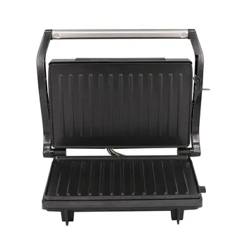 

220V Automatic Toaster Home Grilled Steak Machine Double-sided Heating Breakfast Machine Toasted Burger Machine Baking Tray EU