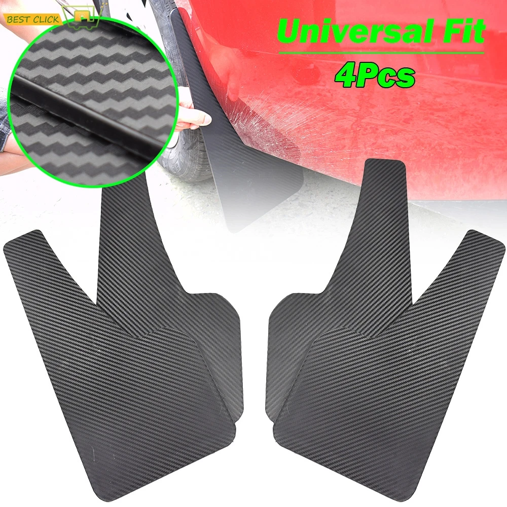 

Full Set Carbon Fiber Effect Mud Flaps Splash Guards Mudguards For Renault Clio Captur Twingo Zoe Megane Kadjar Koleos Scenic