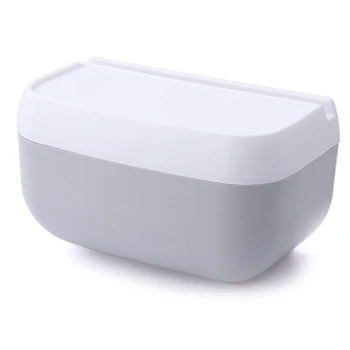 

Wall Mount Toilet Paper Holder Waterproof Thick and Durable Shelf Tray Roll Paper Towel Holder Storage Box Tray