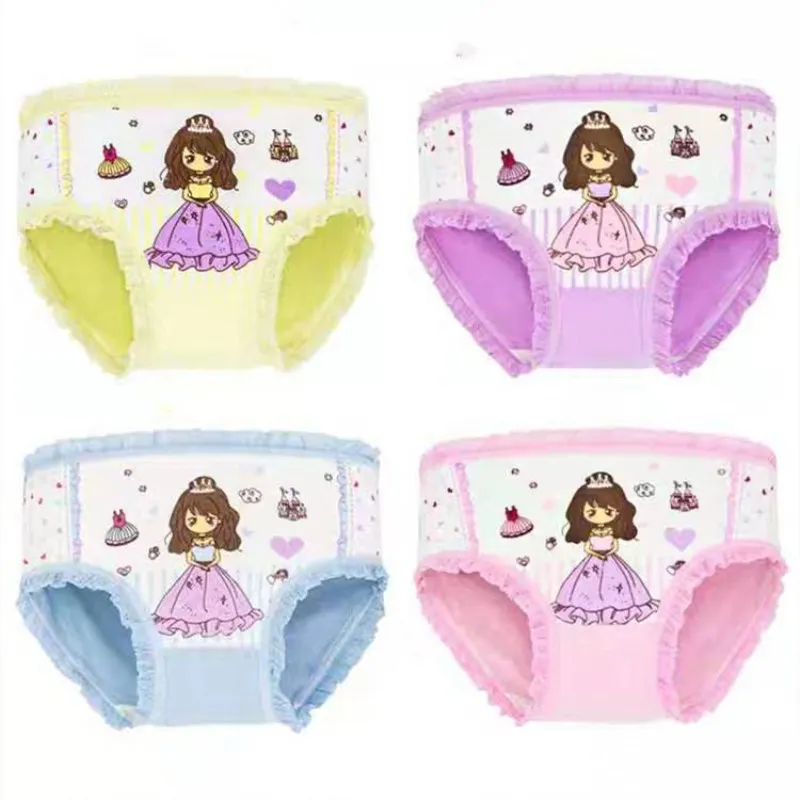 

Children's Underwear, Cotton Girl's Pants, Baby's Shorts, Girl's Lovely Princess's Triangle