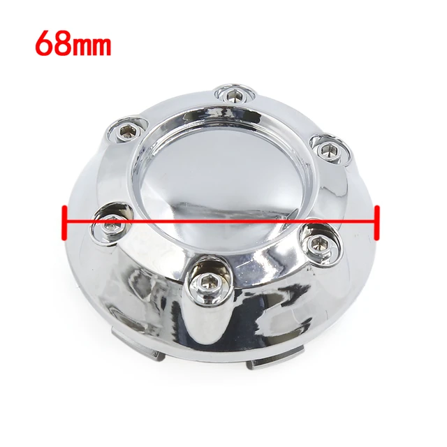 Capuchon de moyeu de roue universel, alliage, jante automatique, couvercle  central de camion, poussière, accessoires de remise en état de voiture,  argent, noir, 51mm, 45mm, lot de 4 pièces - AliExpress