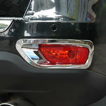 

New Arrival High Quality For Jeep Grand Cherokee Chrome Plated Rear Fog Lamp Shade Guard Panel Decoration