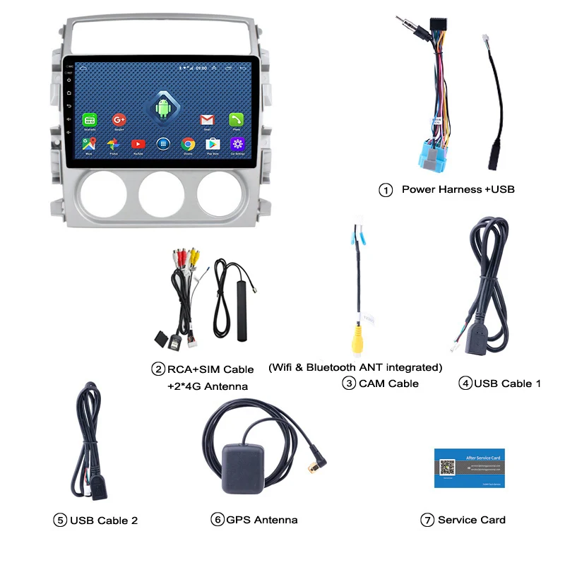 4G Lte все нетком 9 дюймов Android 8 0 автомобильный Dvd Gps плеер для Suzuki Liana 2007 2013