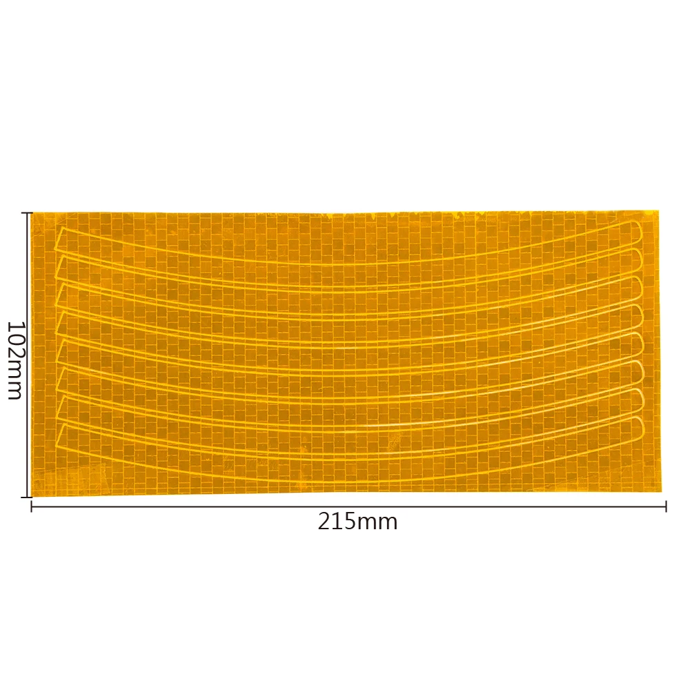 YOSOLO наклейка для колес мотоцикл велосипед отражатель наклейка на обод велосипед Велоспорт безопасности колеса Светоотражающая наклейка