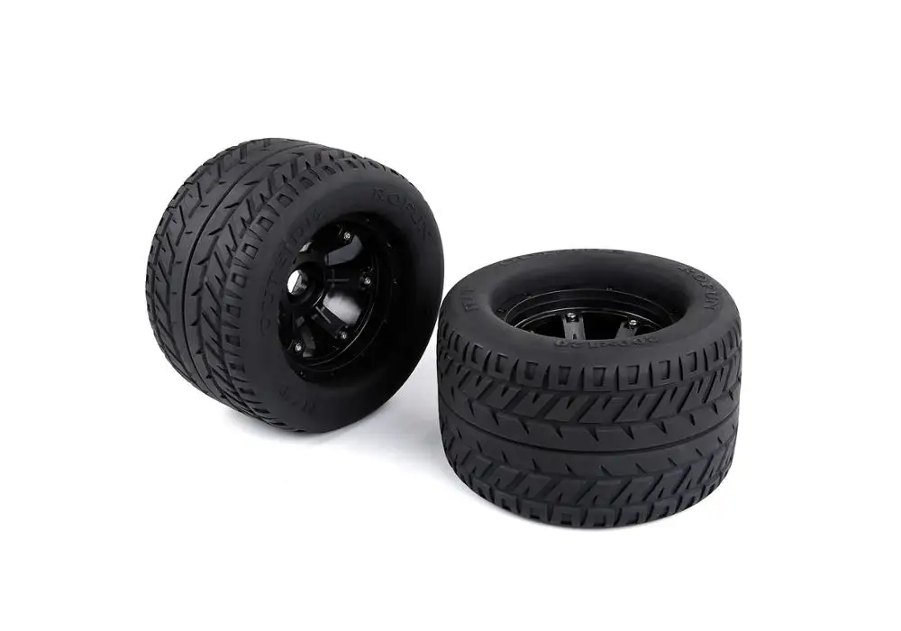 200*120 мм дорожные колеса 2 шт FG MonsterTruck Rovan BM BigMonster запчасти для грузовиков|Детали и
