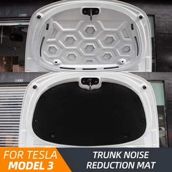 

For Tesla Model 3 Accessories Front Deck Sound Insulation Log Shockproof Board Cotton Model Three Impact Board Cotton Model Y