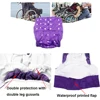 Large Size 3 Row Snaps Reusable Adult Diaper Nappy Cover PUL Waterproof Incontinence Pants Fit Waistline 25.6in to 53.2 Inch 5