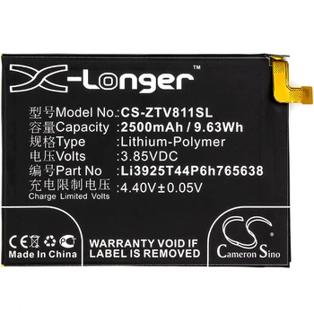 

Cameron Sino 2500mAh Battery For ZTE Blade V8 Lite Blade V8 Lite Dual SIM Blade V8 Lite Dual SIM TD-LTE,Li3925T44P6h765638