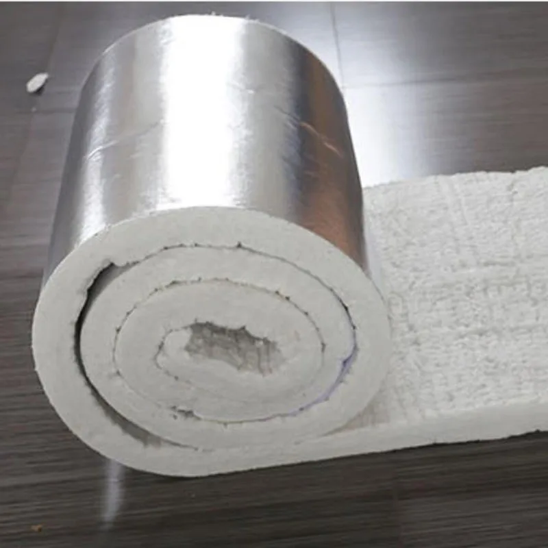 0.5x0.6m High Temperature 1260℃ Boiler Insulation Aluminum Silicate Needle Ceramic Fiber Insulation Cotton Refractory