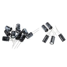 15Pcs 105℃ Radial Electrolytic Capacitor — 5Pcs 25V 1000UF 10X20Mm & 10Pcs 16V 1000UF 10 x 13Mm