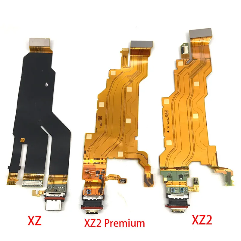 Placa do Carregador Flex para Sony para Xperia Cabo de Carregamento Lote xz Xz1 Xz2 Compacto Premium Xz3 Usb Porto Conector Doca Fita 10 Pçs - x 2 ??1?2?