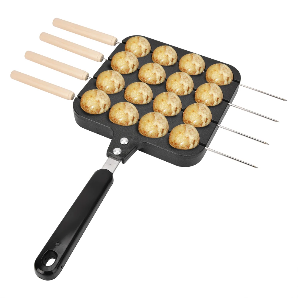 Non-Stick Takoyaki Grill Pan Plate Cooking Baking Mold Tray |