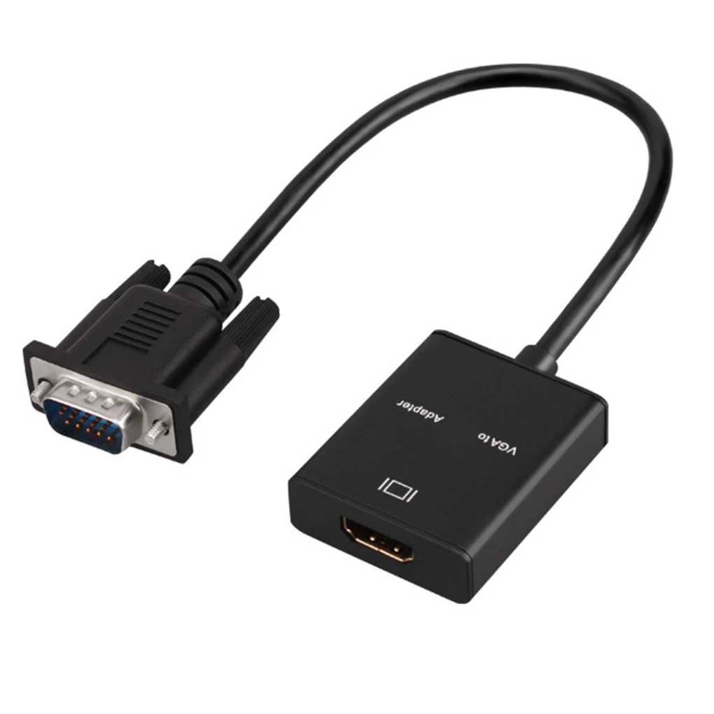  Vga Maschio a Hd Femmina Cavo di Collegamento 1080P Cavo Audio Hd Cavo Adattatore di Ricambio per I