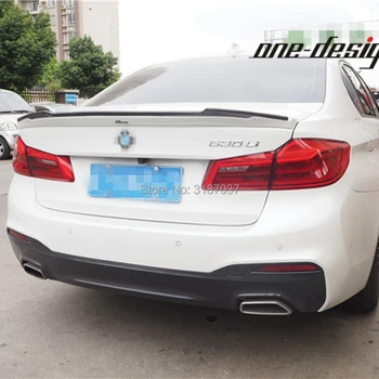 

for BMW g30 Spoiler 5 Series 530i 540i F90 M5 Base Sedan Carbon Fiber Rear Roof Spoiler Wing Trunk Lip Boot Cover Car Styling