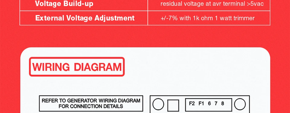 Novo sx460 avr para gerador regulador de