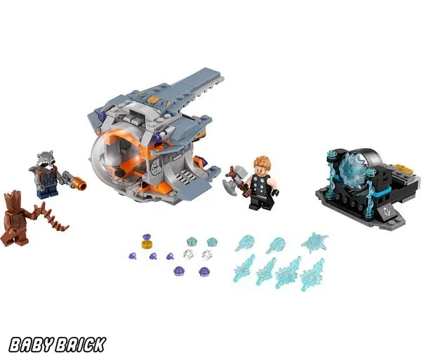 Конструктор LEGO Super Heroes (Супер Герои) 76102 В поисках оружия Тора 6+ | Игрушки и хобби