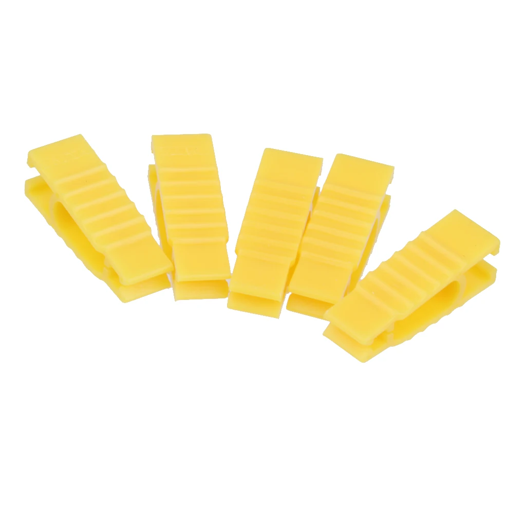5 Packs Car Auto  Mini Fuse Puller Insertion Removal Tool - Yellow